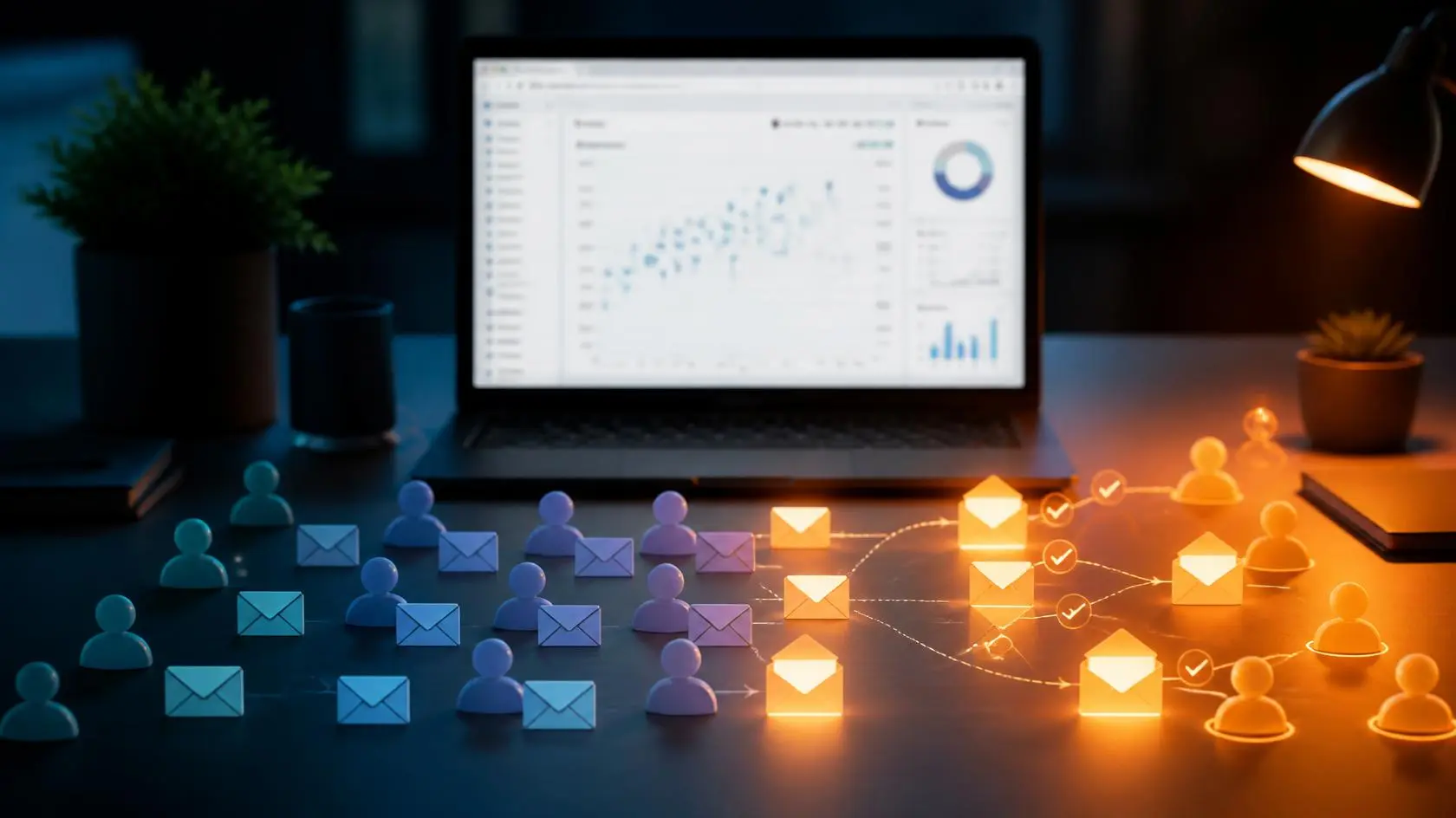 how to warm up a cold email list