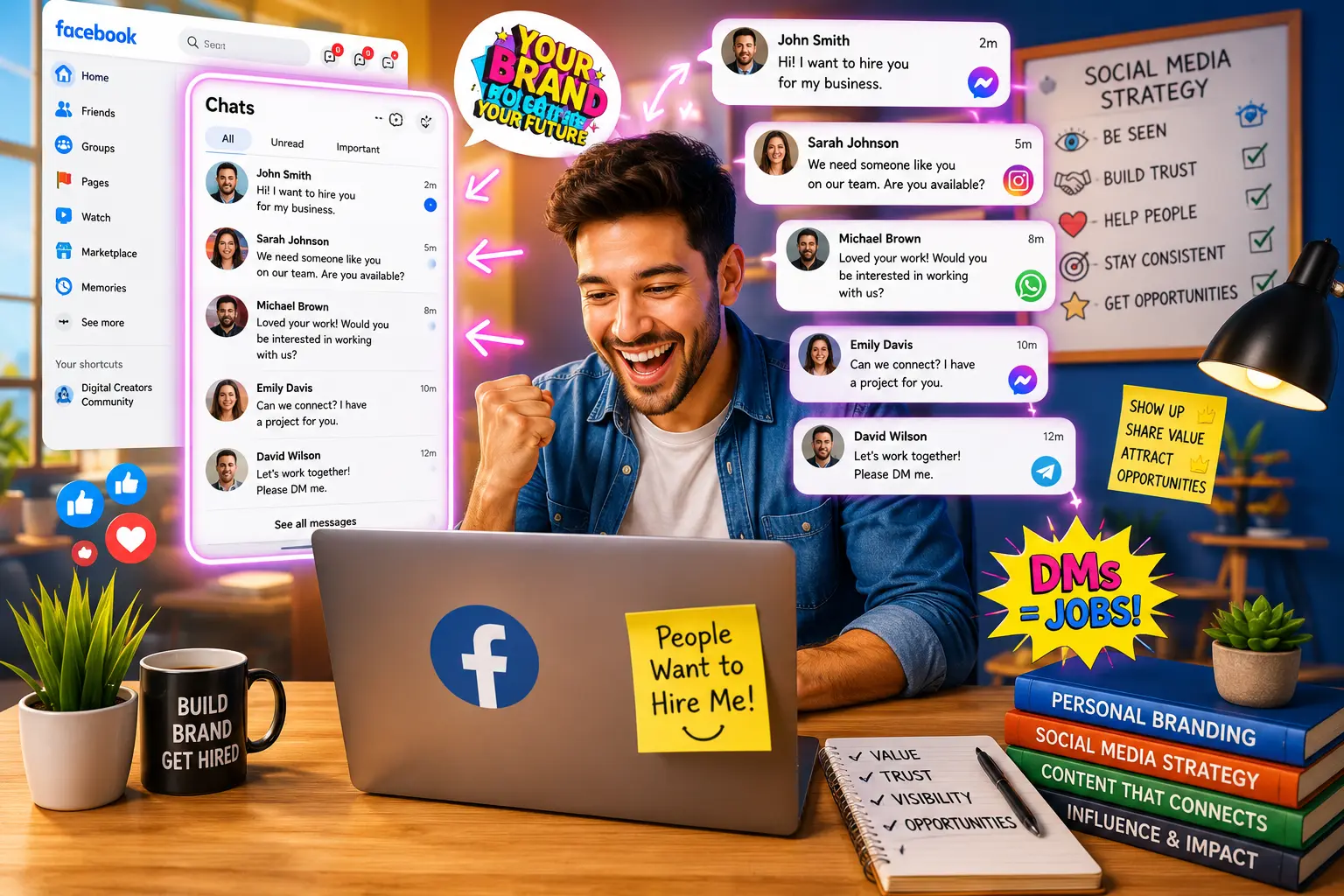 How to market yourself on social media