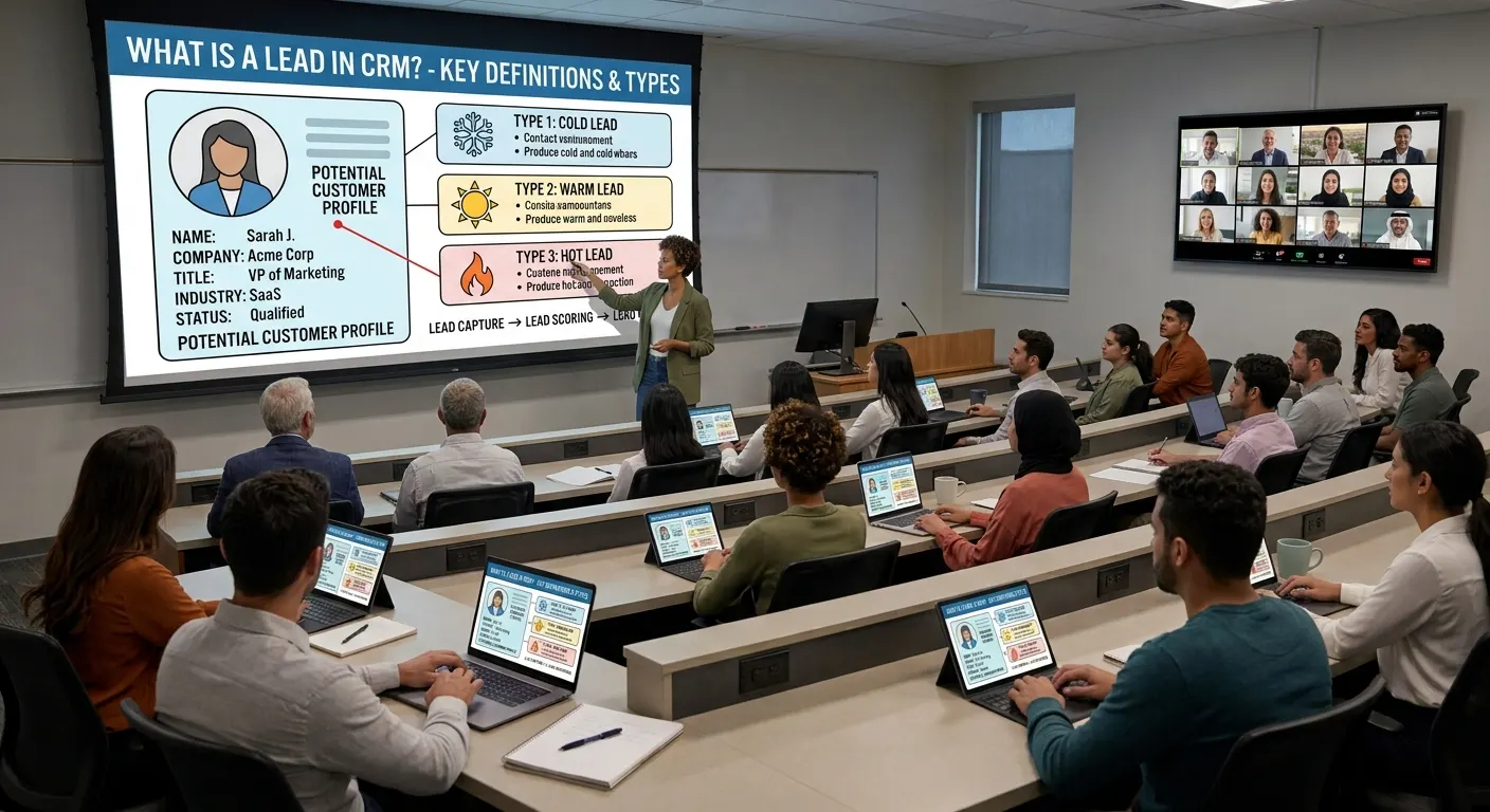 what is a lead in CRM